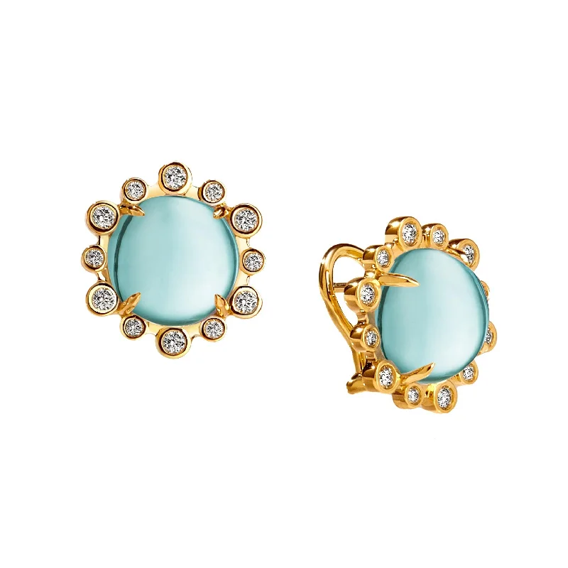 Unique Jewelry For Less – Shop The Sale Now Cabochon Diamond Earrings