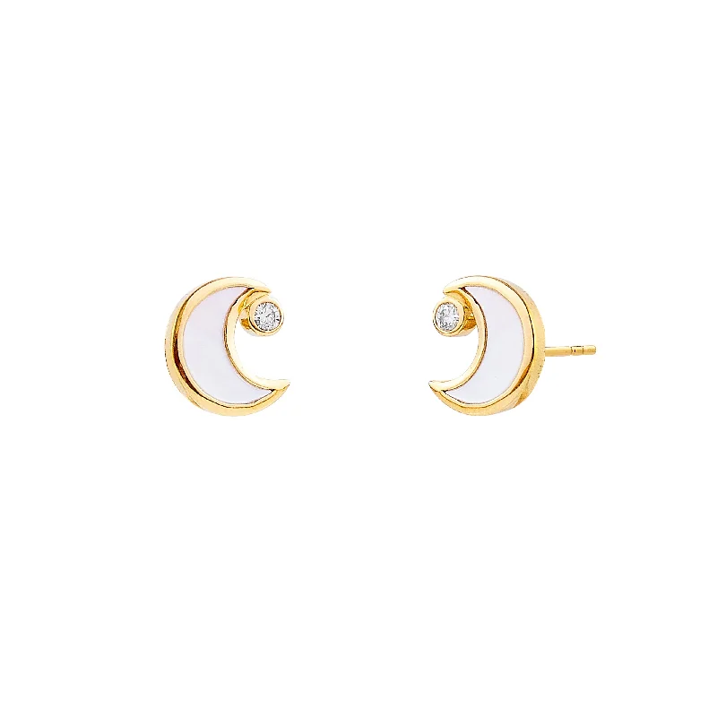 Seasonal Jewelry Clearance – Best Styles At The Lowest Prices Moon Studs