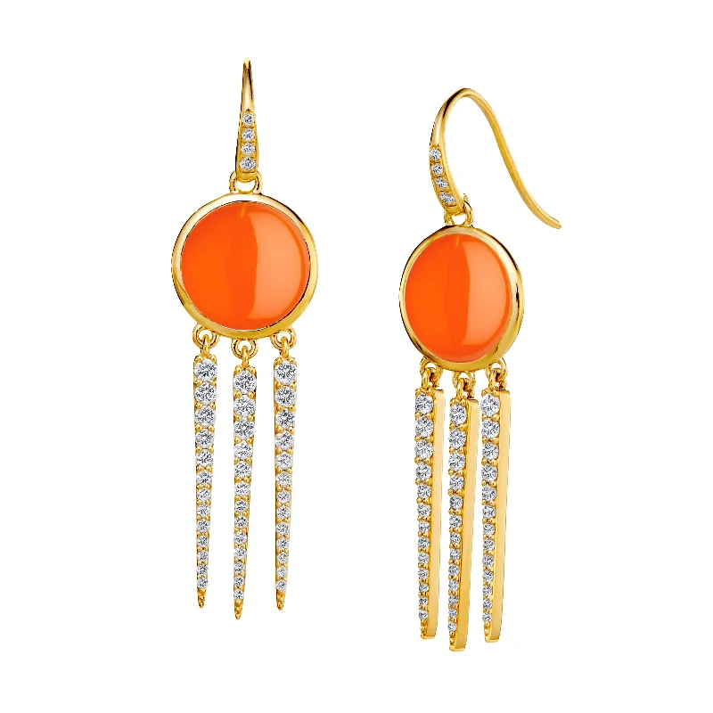 Limited-Time Jewelry Sale – Elegant Styles At Less Chakra Diamond Fringe Earrings