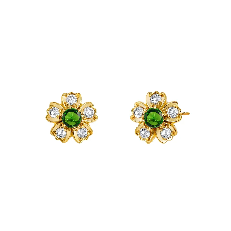 Timeless Jewelry Styles At Wallet-Friendly Prices Diamond Flower Studs