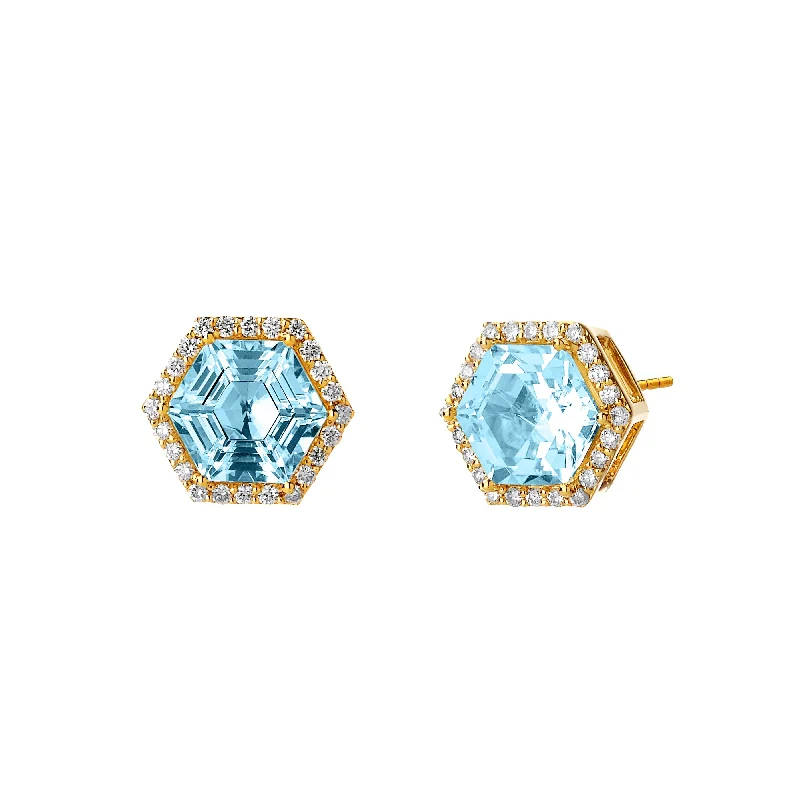 Shine Bright With Our Special Jewelry Promotions Hexagon Studs