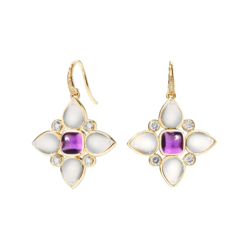 Celebrate With Sparkle – Jewelry Sale Now Live Moon Flower Earrings