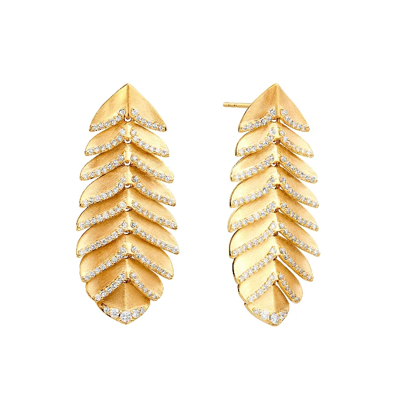 Exclusive Gemstone Jewelry At Special Prices Feather Earrings