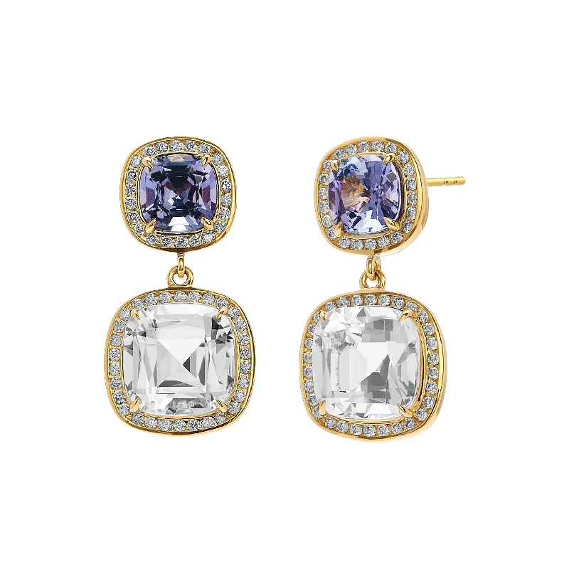 Luxury Meets Affordability – Jewelry Sale Now Live Tanzanite Diamond Earrings