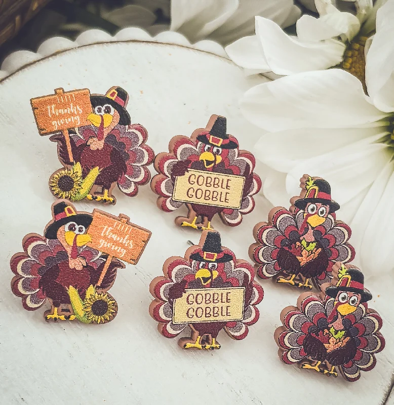 Flash Sale On Stunning Jewelry – Don't Miss Out Adorable Set of Turkey Studs