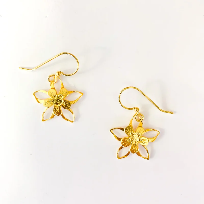 Exclusive Jewelry Sale – Grab Timeless Pieces Now Columbine Flower Earrings