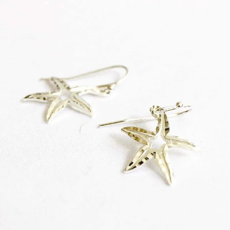 Fashion-Forward Geometric Jewelry For Contemporary Style Starfish - Sterling Silver