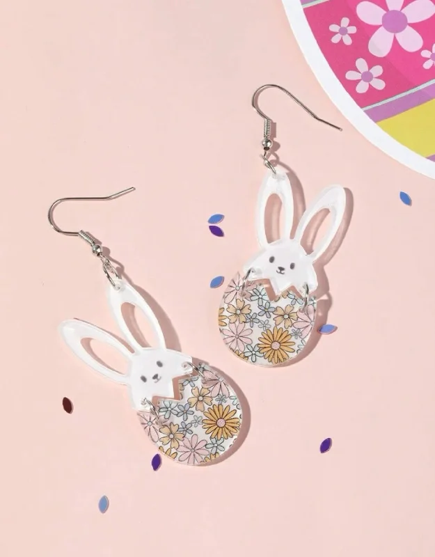 Affordable Luxury Jewelry For Every Occasion Beautiful Acrylic Bunny Earrings