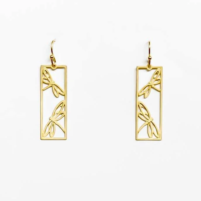 Upgrade Your Jewelry Collection For Less Dragonfly Duo Earrings