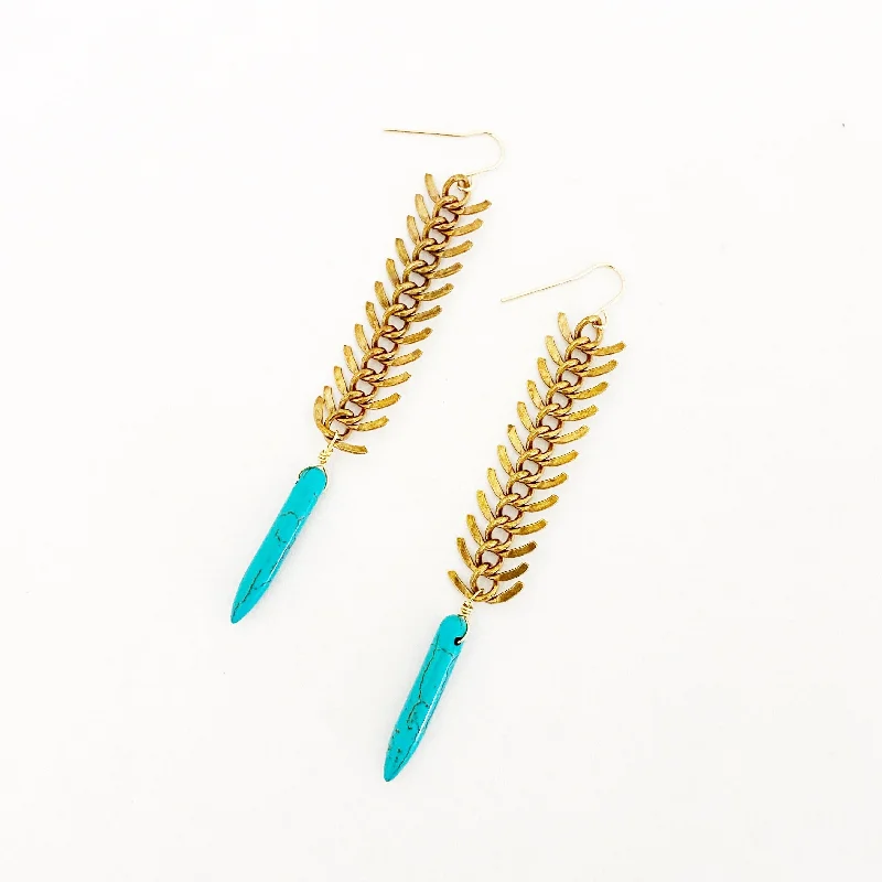 The Ultimate Jewelry Sale – Exclusive Styles At Great Prices Fishbone Spike Colorful Earrings