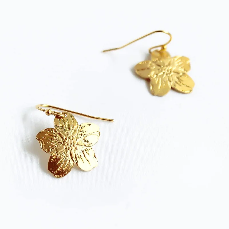 Unique Jewelry Designs Now At Discounted Rates Forget-me-Not Earrings