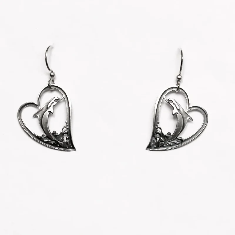 Flash Sale On Stunning Jewelry – Limited Stock Available Heart Dolphin