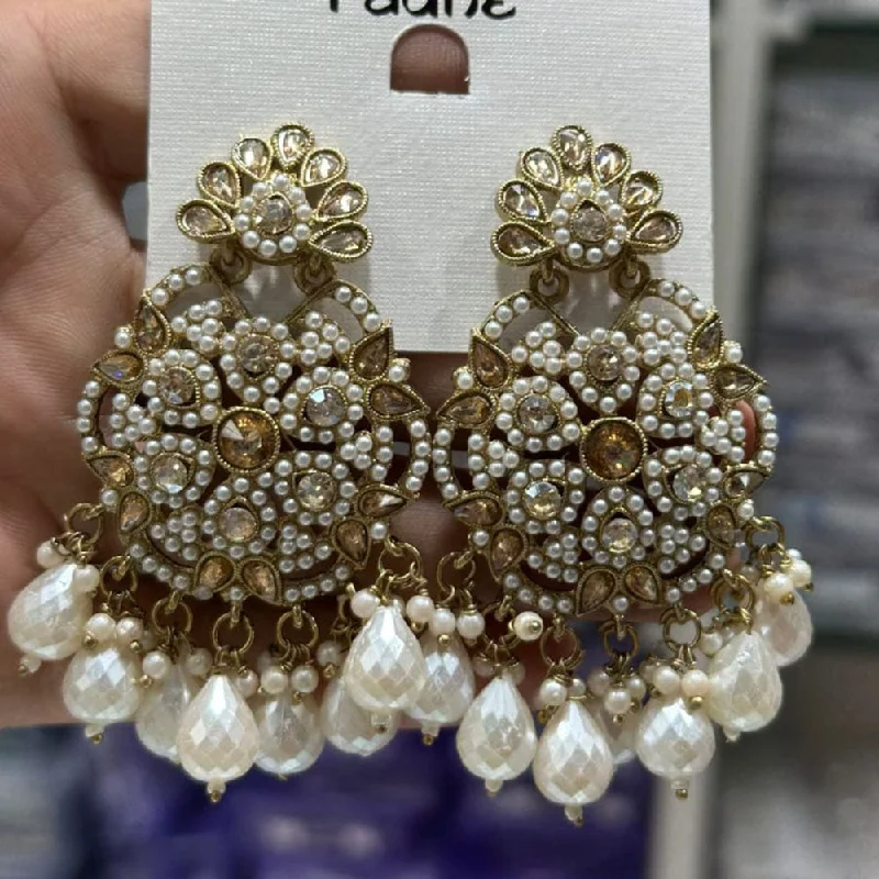 The Ultimate Jewelry Sale – Exclusive Styles At Great Prices Kavita Art Gold Plated Crystal Stone And Beads Dangler Earrings