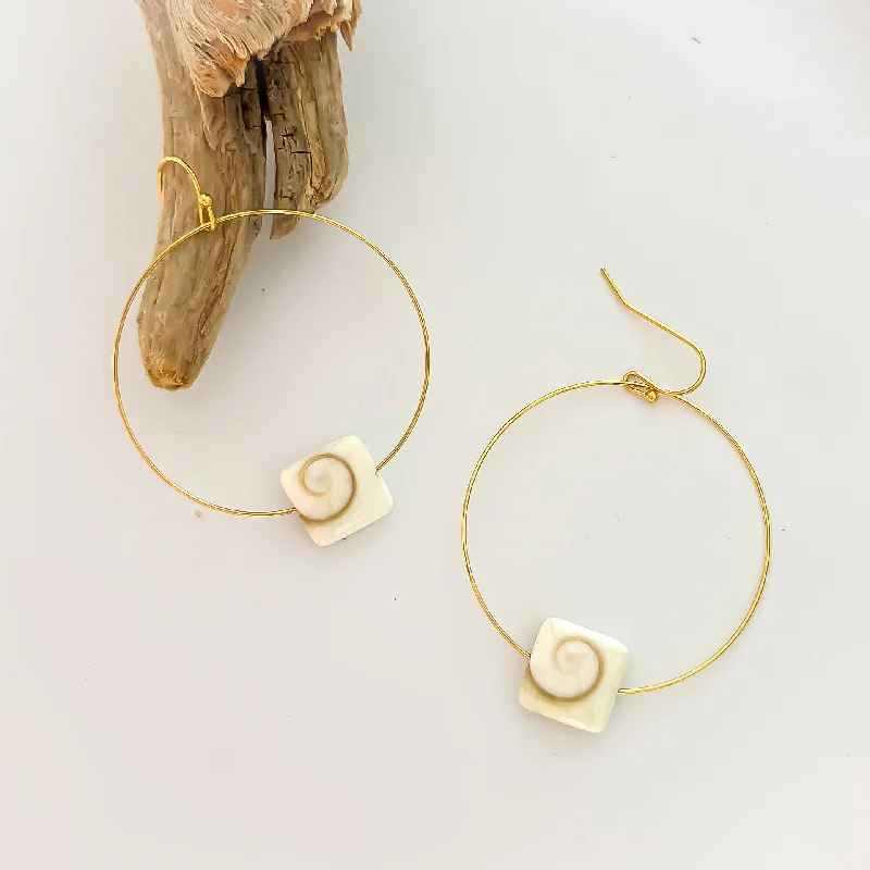 Flash Sale On Exquisite Jewelry – Don't Miss Out Shiva Hoop Gold Earrings