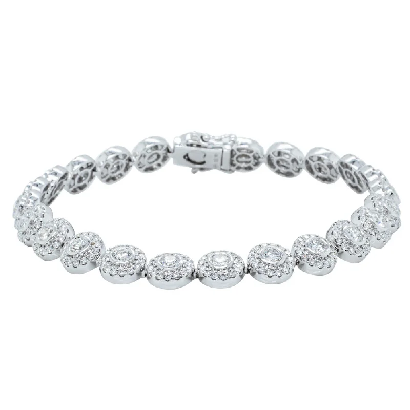 Buy More, Save More On Stunning Jewelry Pieces 18ct White Gold 4.82ct Diamond Isla Bracelet