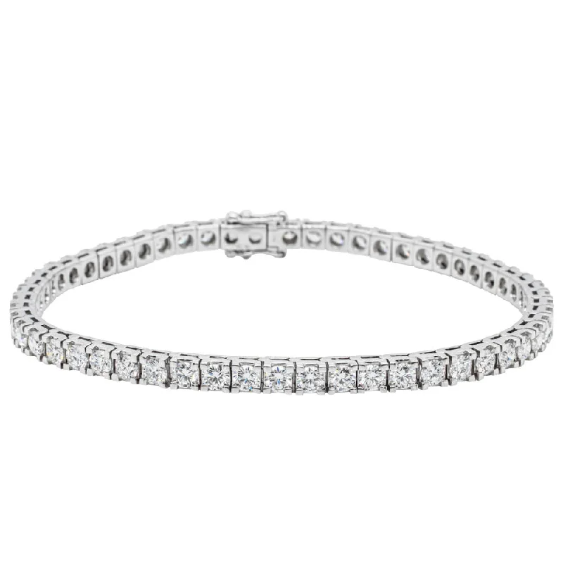 Exclusive Jewelry Sale Event – Shop Now 18ct White Gold 6.03ct Diamond Jubilee Bracelet