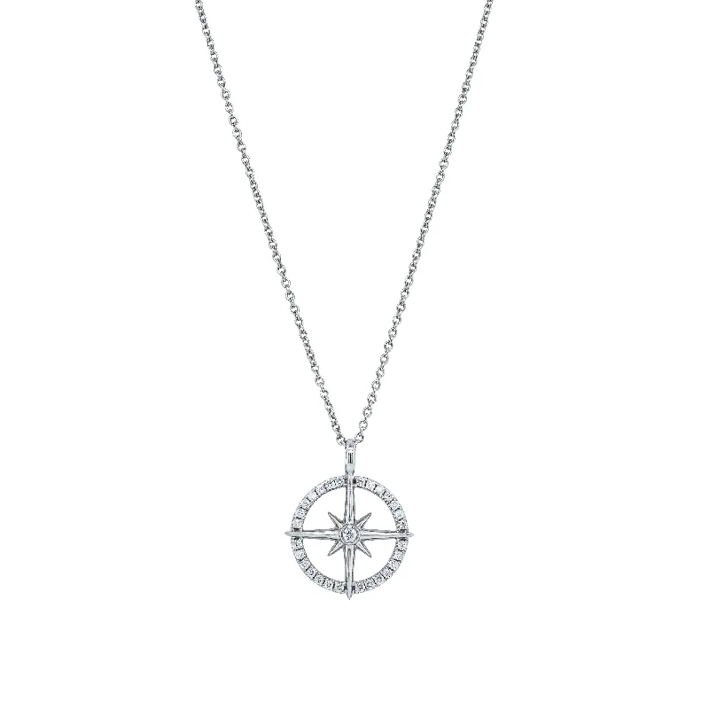 Seasonal Jewelry Sale – Upgrade Your Style Today 18ct White Gold Polaris Star Necklace