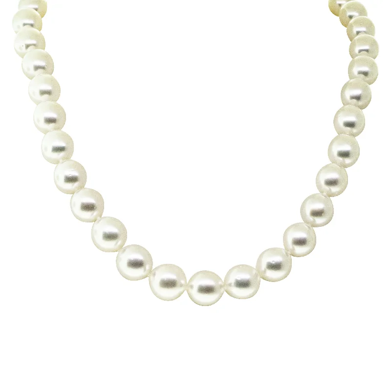 Exclusive Online Discounts On Stylish Jewelry 18ct White Gold South Sea Pearl Strand