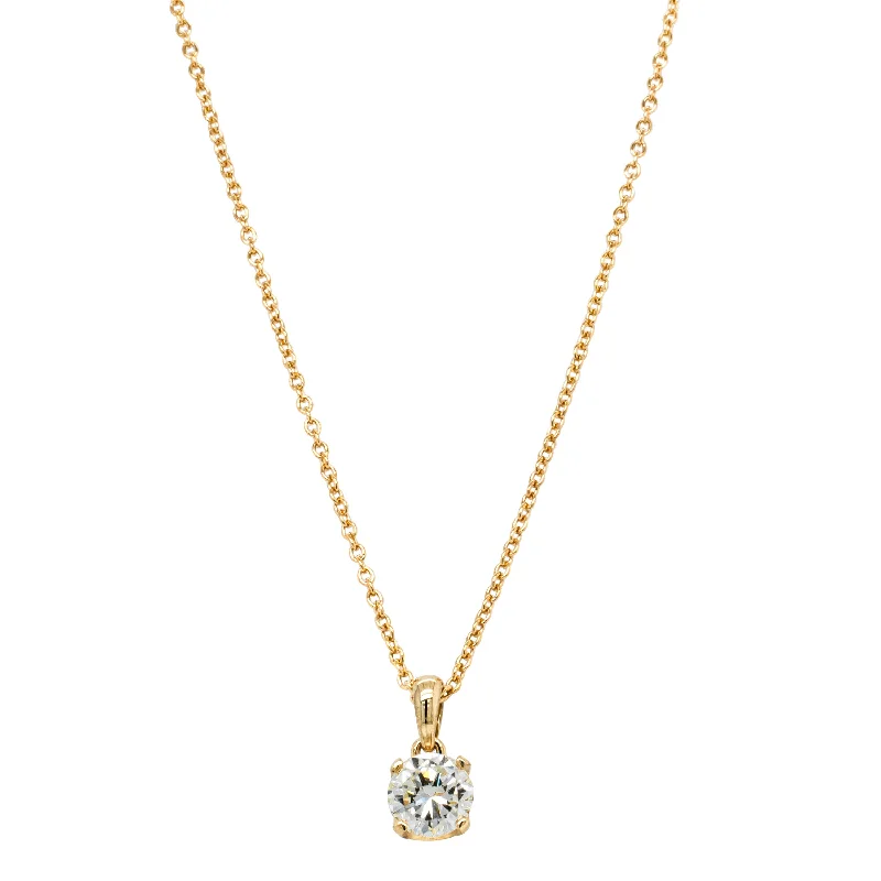 Unmissable Jewelry Sale – Shop Before It's Too Late 18ct Yellow Gold .69ct Reclaimed Diamond Blossom Pendant