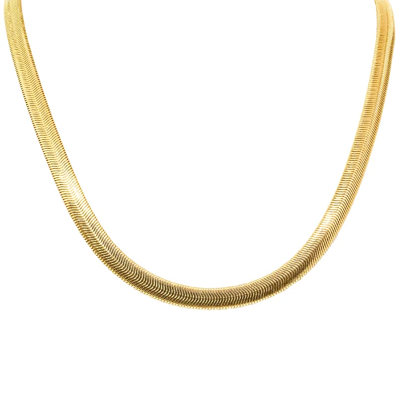 Classic And Modern Jewelry Styles On Sale 18ct Yellow Gold Plated Flat Wing Necklace