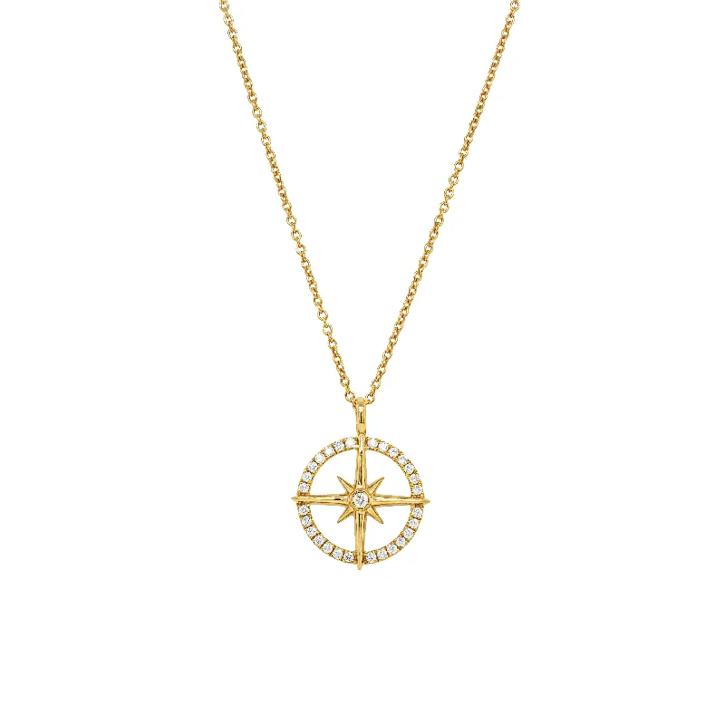 Shop Dazzling Jewelry With Special Promotional Discounts 18ct Yellow Gold Polaris Star Necklace