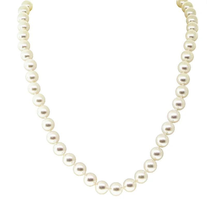 Bestselling Jewelry Now On Sale – Elevate Your Look 9ct White Gold Akoya Pearl Strand