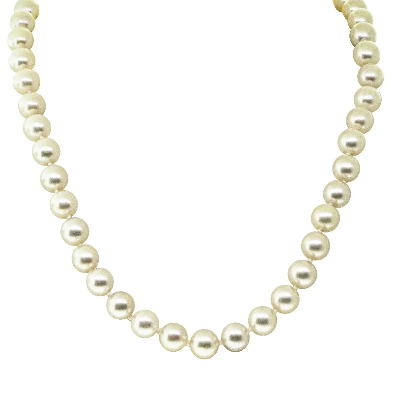 Elegant Jewelry At Unbeatable Offers – Shop Before It's Gone 9ct Yellow Gold Akoya Pearl Strand