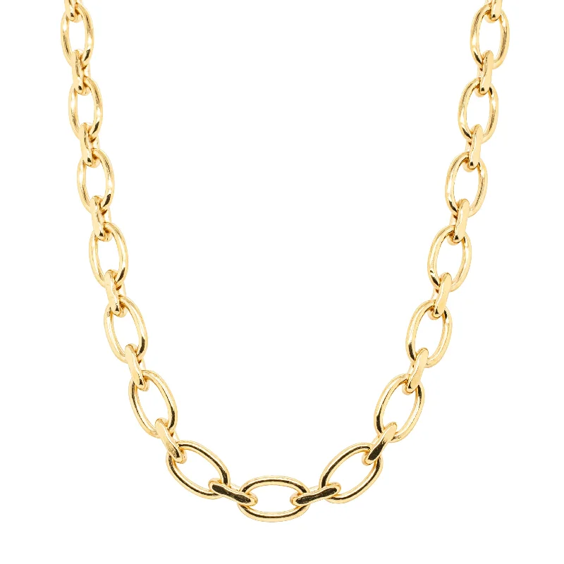 Discounted Jewelry For A Glamorous Look 9ct Yellow Gold Chain Link Chain