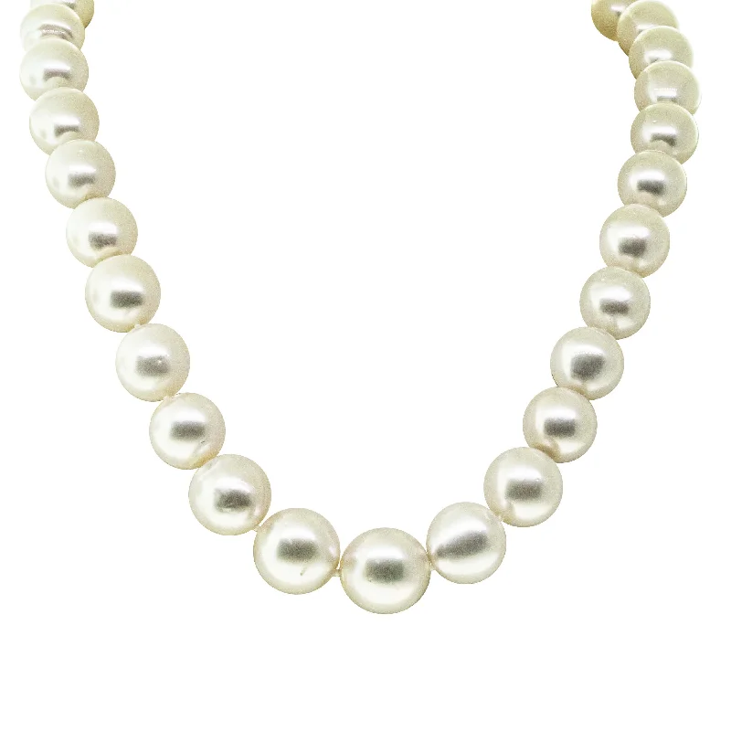 Shop Trending Jewelry With Exclusive Savings 9ct Yellow Gold South Sea Pearl Strand