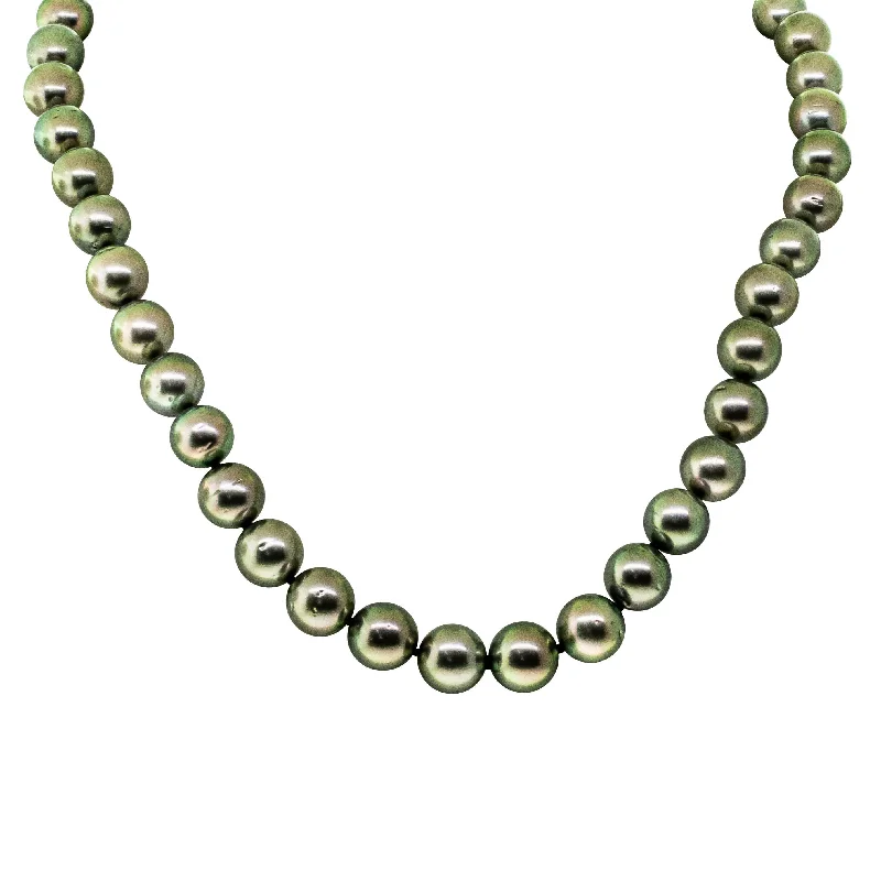 Exclusive Jewelry Discounts – Shop Now For Savings 9ct Yellow Gold Tahitian Black Pearl Strand