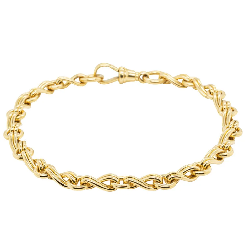 Must-Have Jewelry At Unbelievable Discounts Deja Vu 18ct Yellow Gold Bracelet