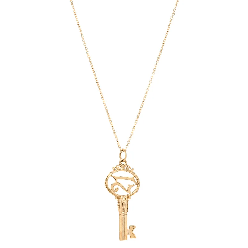 Seasonal Jewelry Sale – Upgrade Your Style Today Deja Vu 9ct Yellow Gold 21st Key Necklace