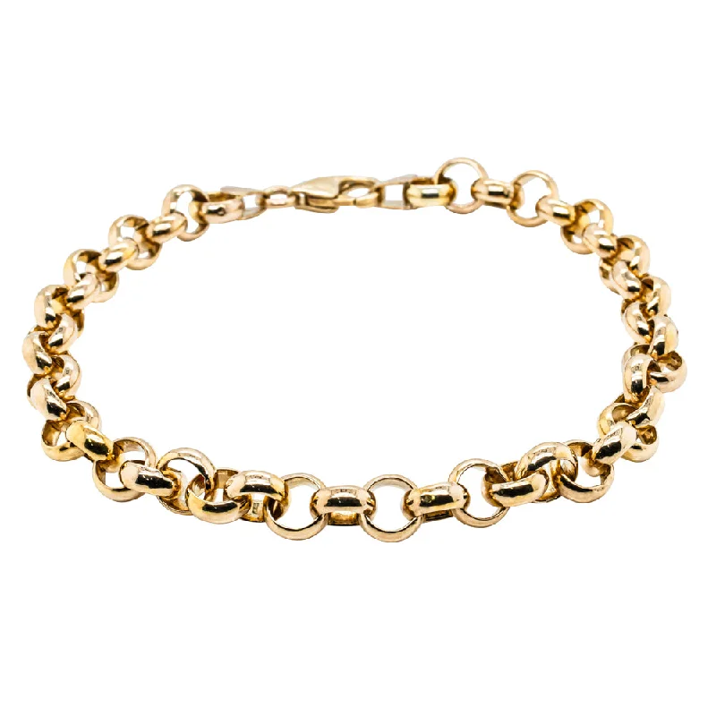 Seasonal Jewelry Deals – Elevate Your Style Deja Vu 9ct Yellow Gold Belcher Bracelet