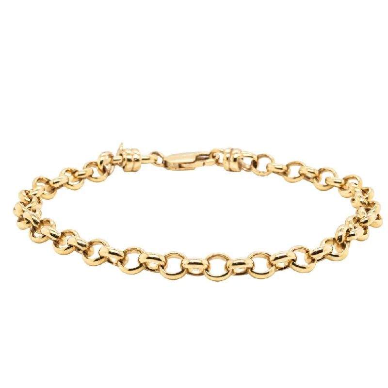 Best Jewelry Deals – Premium Quality At Exclusive Discounts Deja Vu 9ct Yellow Gold Belcher Bracelet