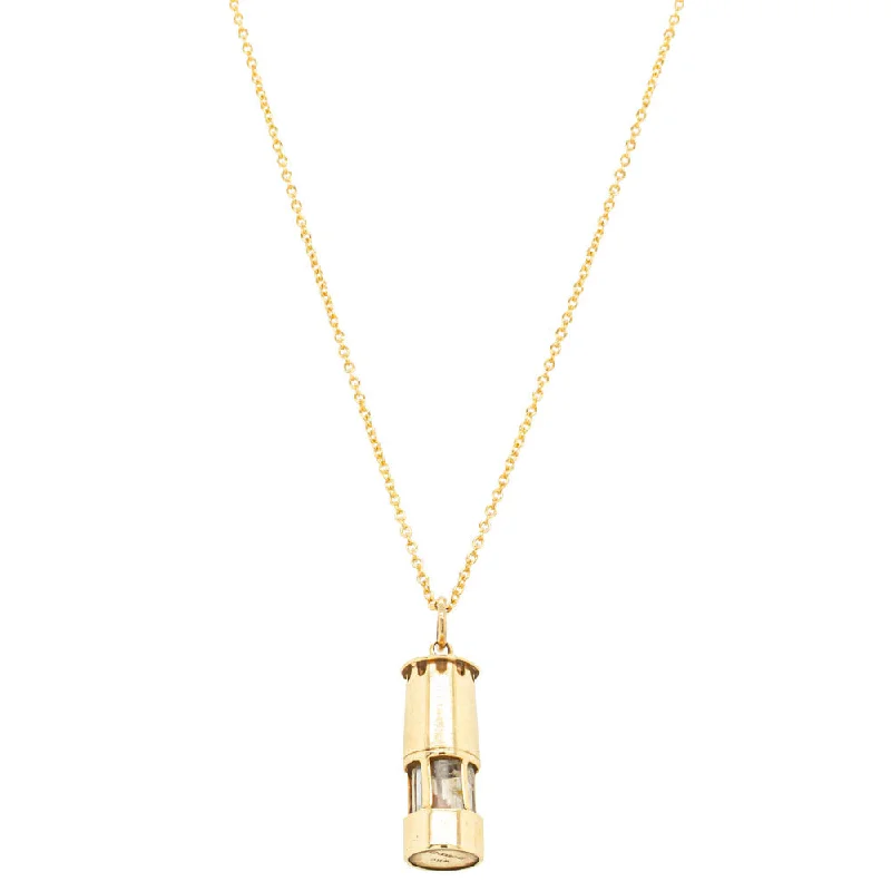 The Perfect Jewelry Piece At The Perfect Discount Deja Vu 9ct Yellow Gold Lantern Necklace