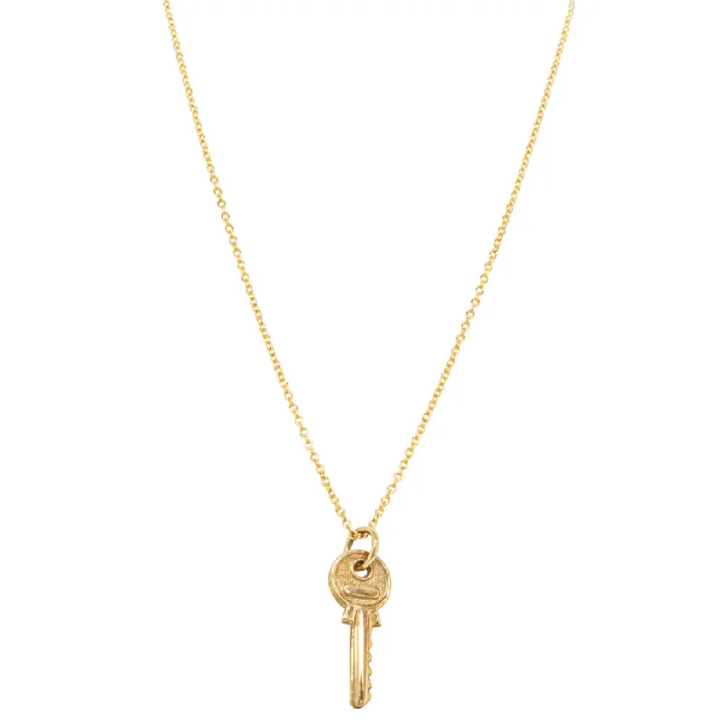 Limited-Time Jewelry Discounts – Shine Without The Splurge Deja Vu 9ct Yellow Gold Key Necklace