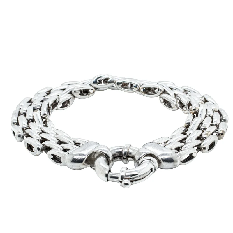 Shop Dazzling Jewelry At The Best Prices Deja Vu Sterling Silver Gate Bracelet