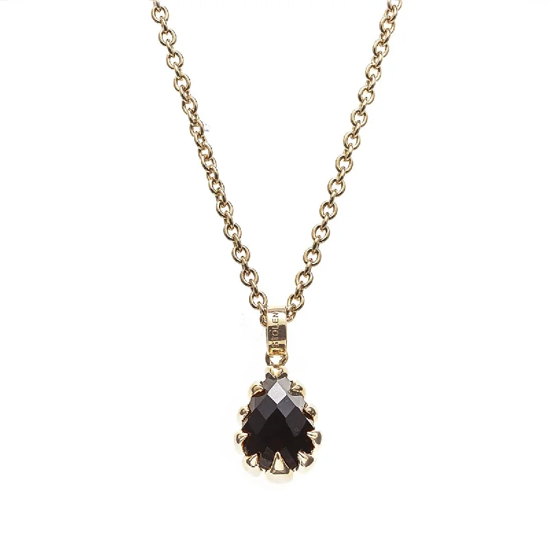 Bestselling Jewelry At Special Promotional Rates Stolen Girlfriends Club Love Claw Drop Necklace - Gold Plated & Onyx