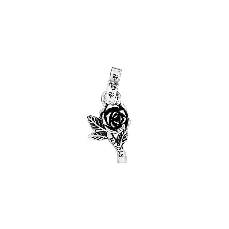 Stunning Jewelry At A Fraction Of The Price Stolen Girlfriends Club Rose Charm - Sterling Silver